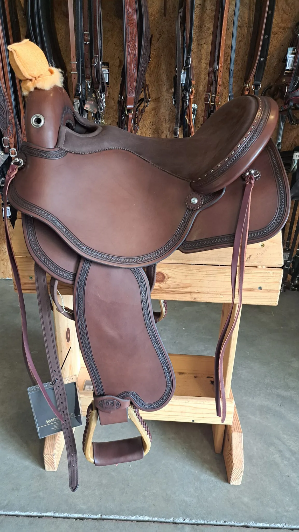 DP Saddlery Quantum Short & Light Western 7639(WD)