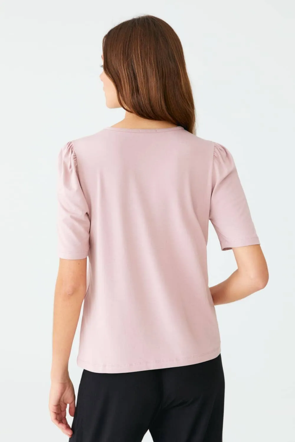 Draped Sleeve Top