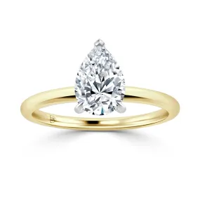 Eden - 18ct Yellow Gold - Pear