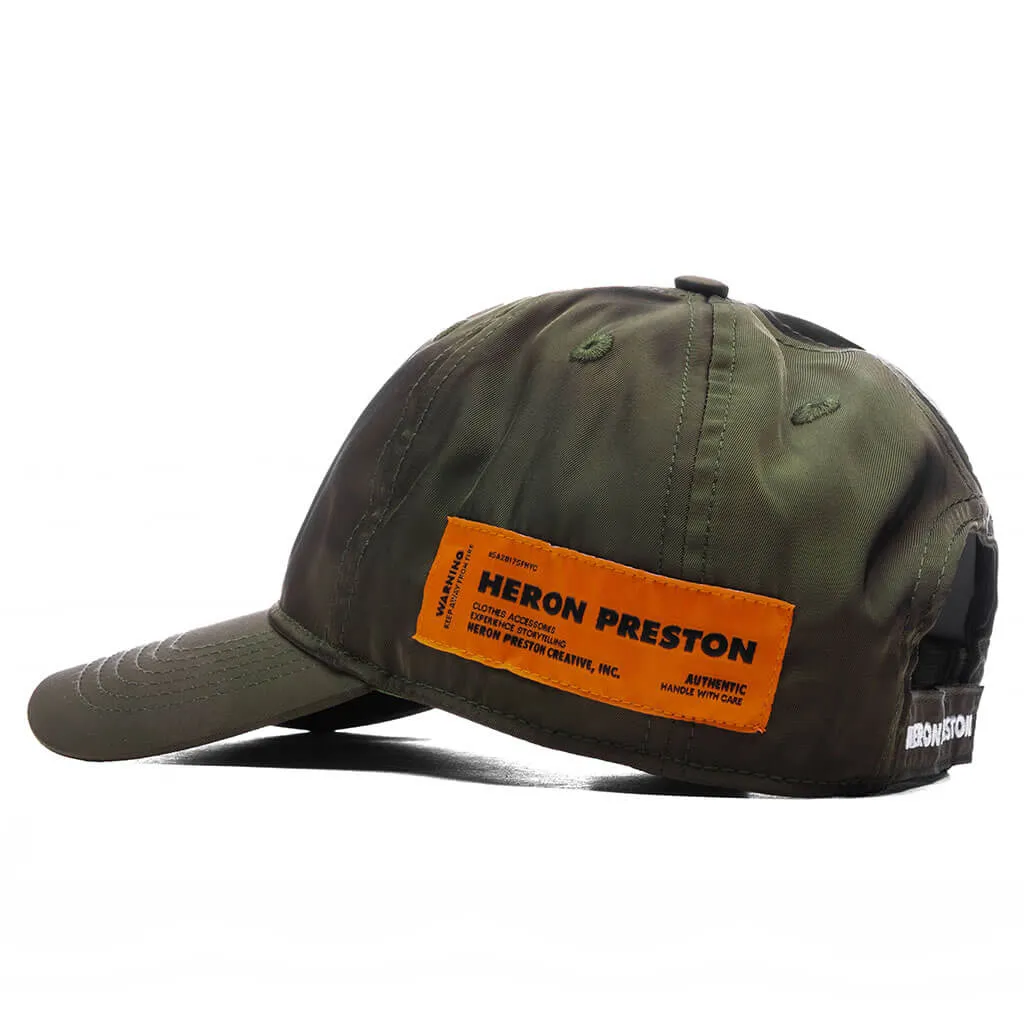 EMB Nylon Cap - Dark Olive