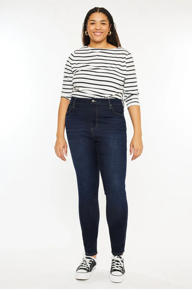 Felicity Ultra High Rise Super Skinny Jeans (Plus Size)