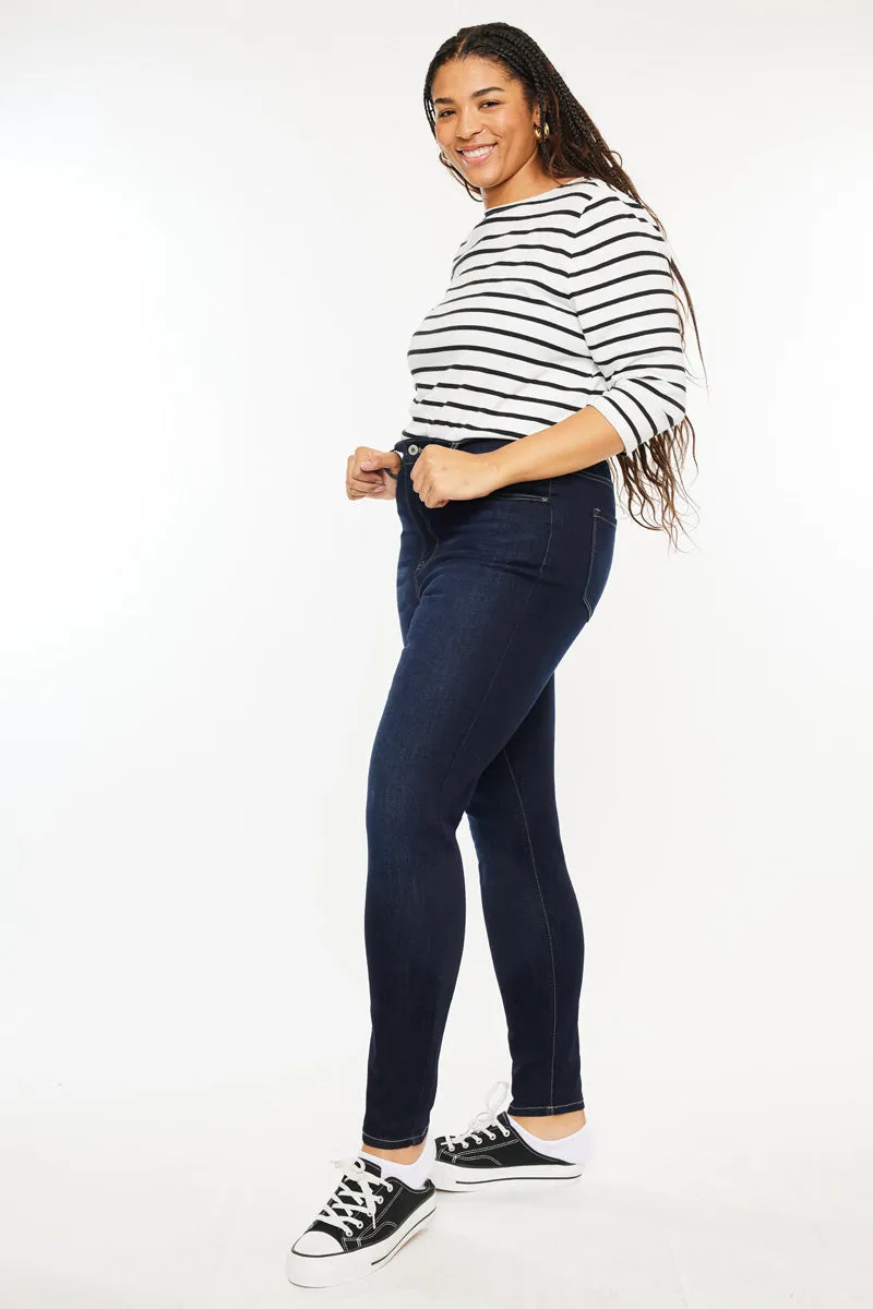 Felicity Ultra High Rise Super Skinny Jeans (Plus Size)