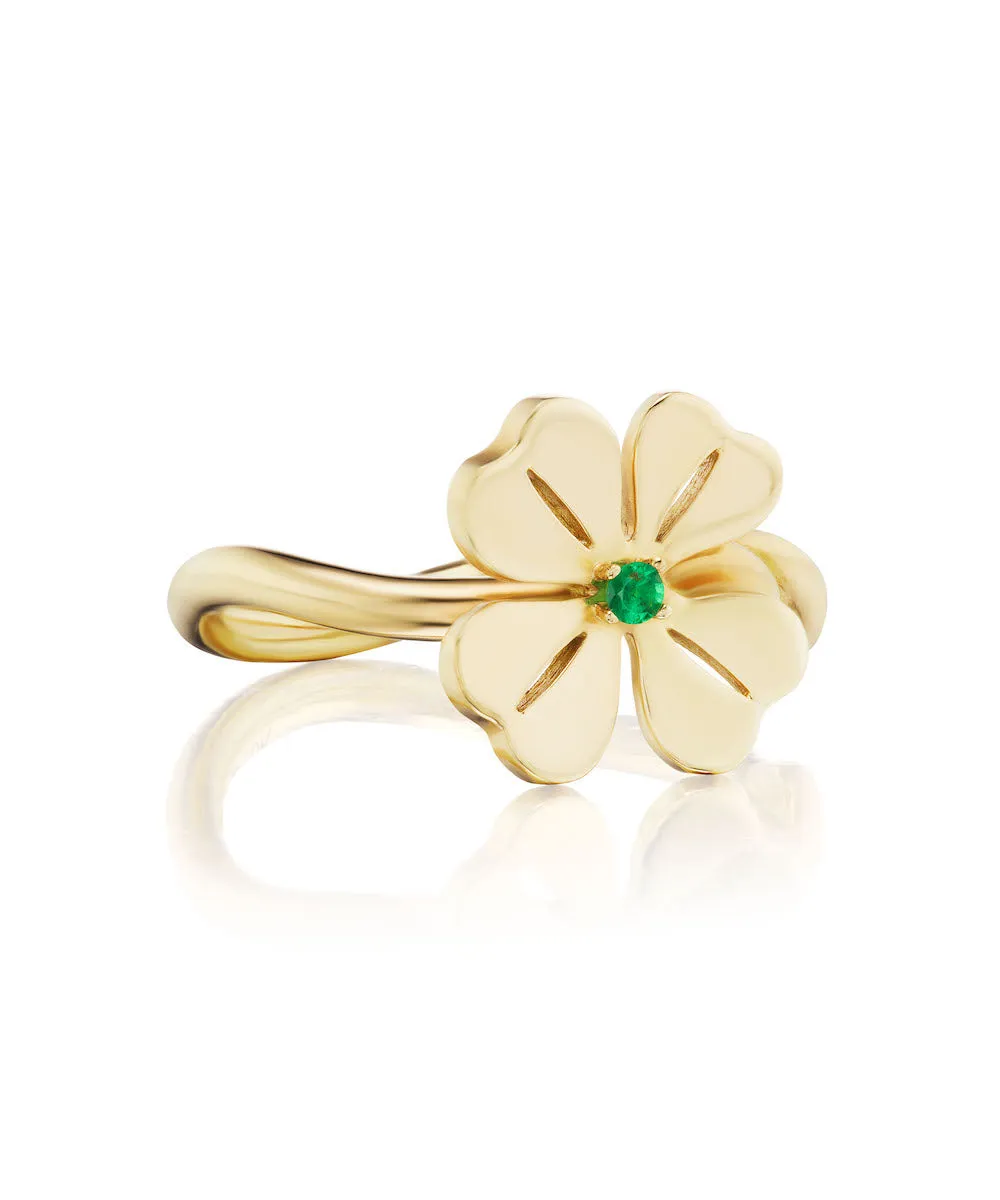 Four Leaf Clover Ring