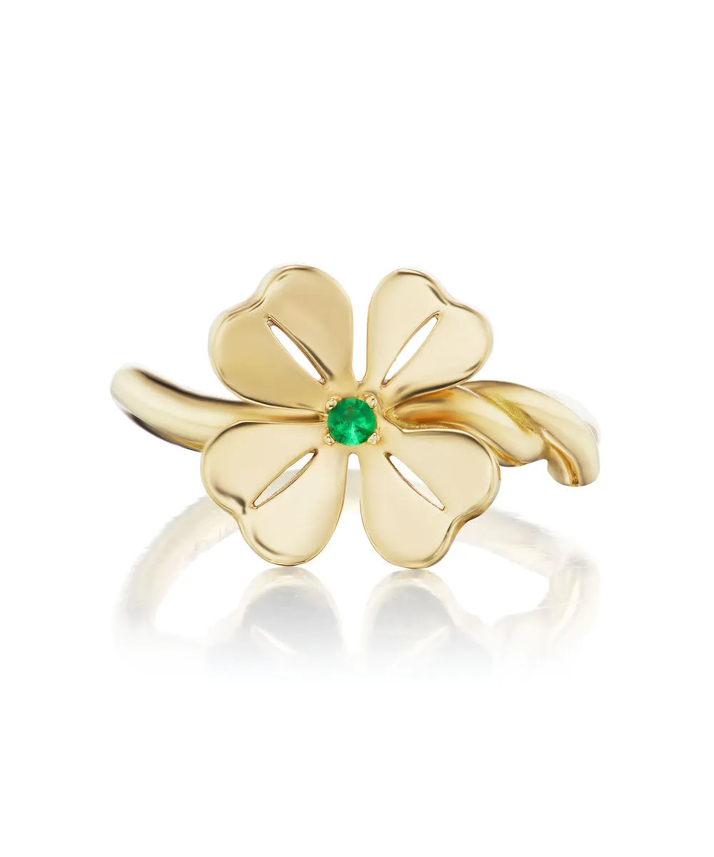 Four Leaf Clover Ring