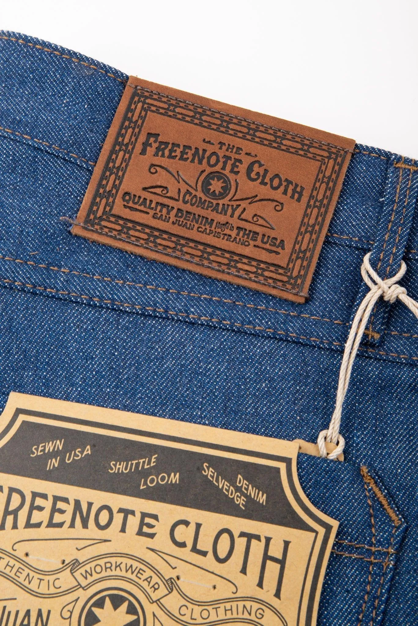 Freenote Cloth - Rios 12oz Vintage Blue Denim