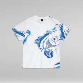 G-Star Saturated Loose White S/S Tee