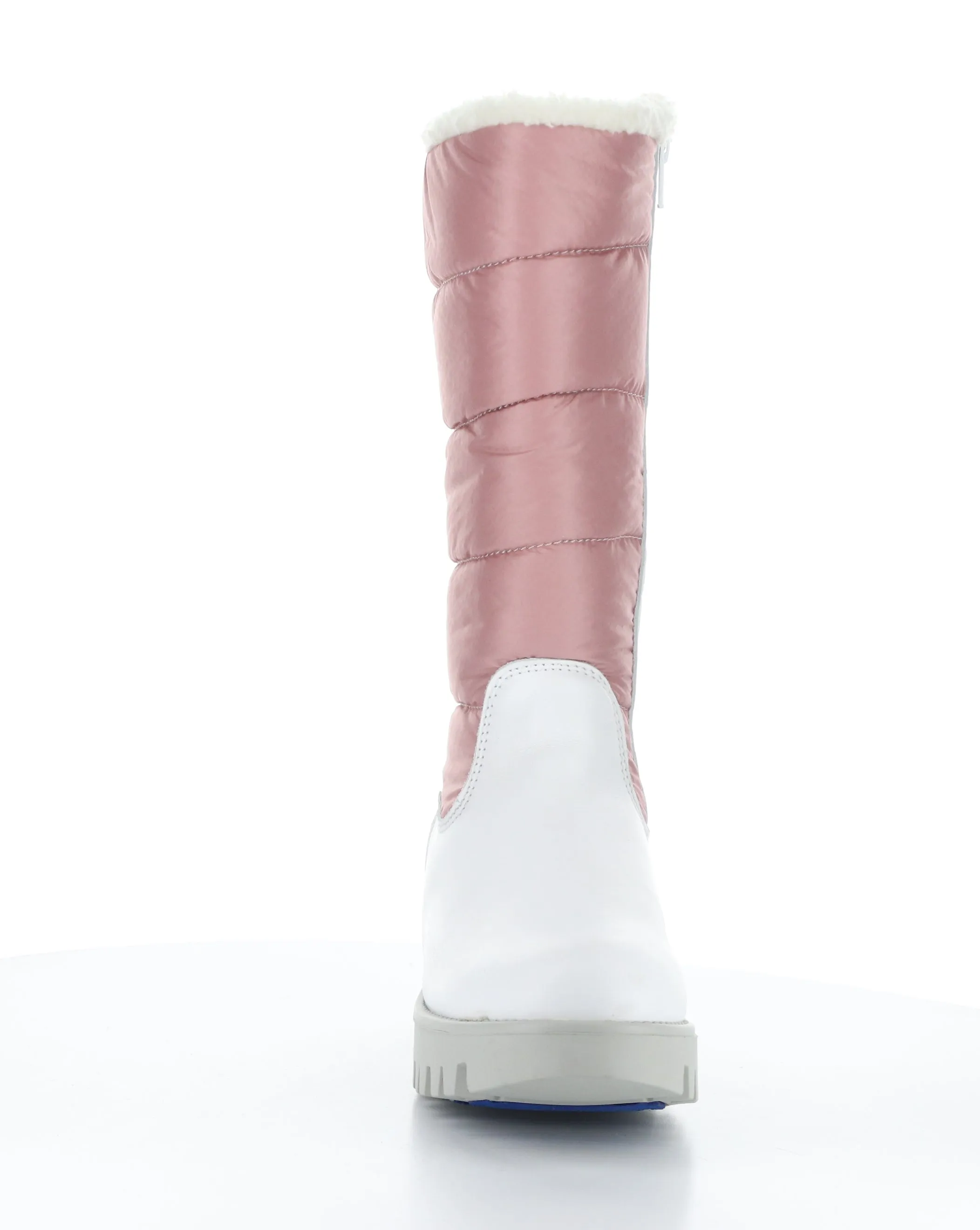 GRACEN PRIMA WHITE/PINK Round Toe Boots