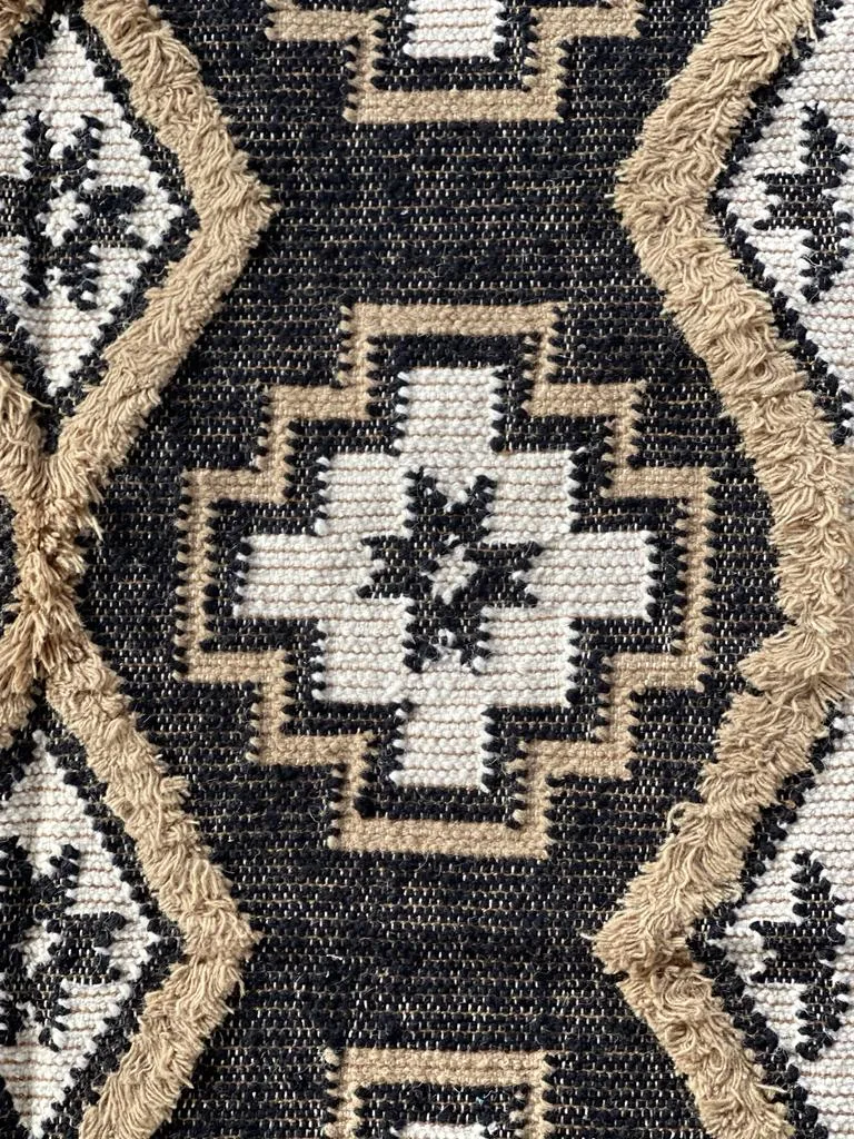 Hand Knotted Wool & Cotton RUG 65