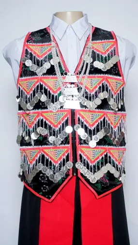 Handmade Pajntaub Mos Vest (42")