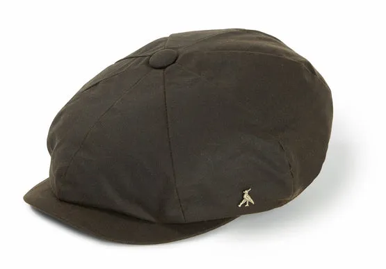 Hicks and Brown Hengrave Wax Baker Boy Cap