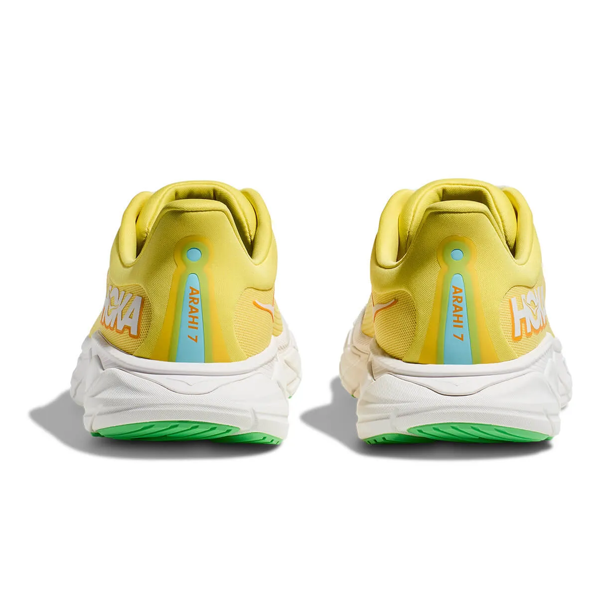 Hoka Arahi 7 Mens | Lemonade / Solar Flare