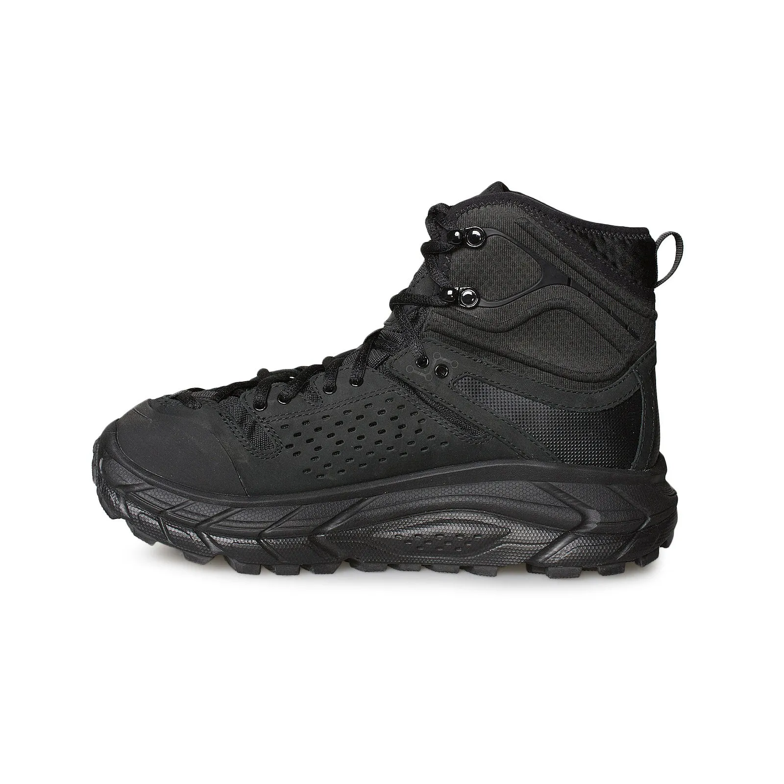 Hoka One One Tor Ultra Hi Black Hiking Boots - Men's