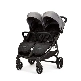 Ickle Bubba Venus Double Stroller Black / Space Grey / Black