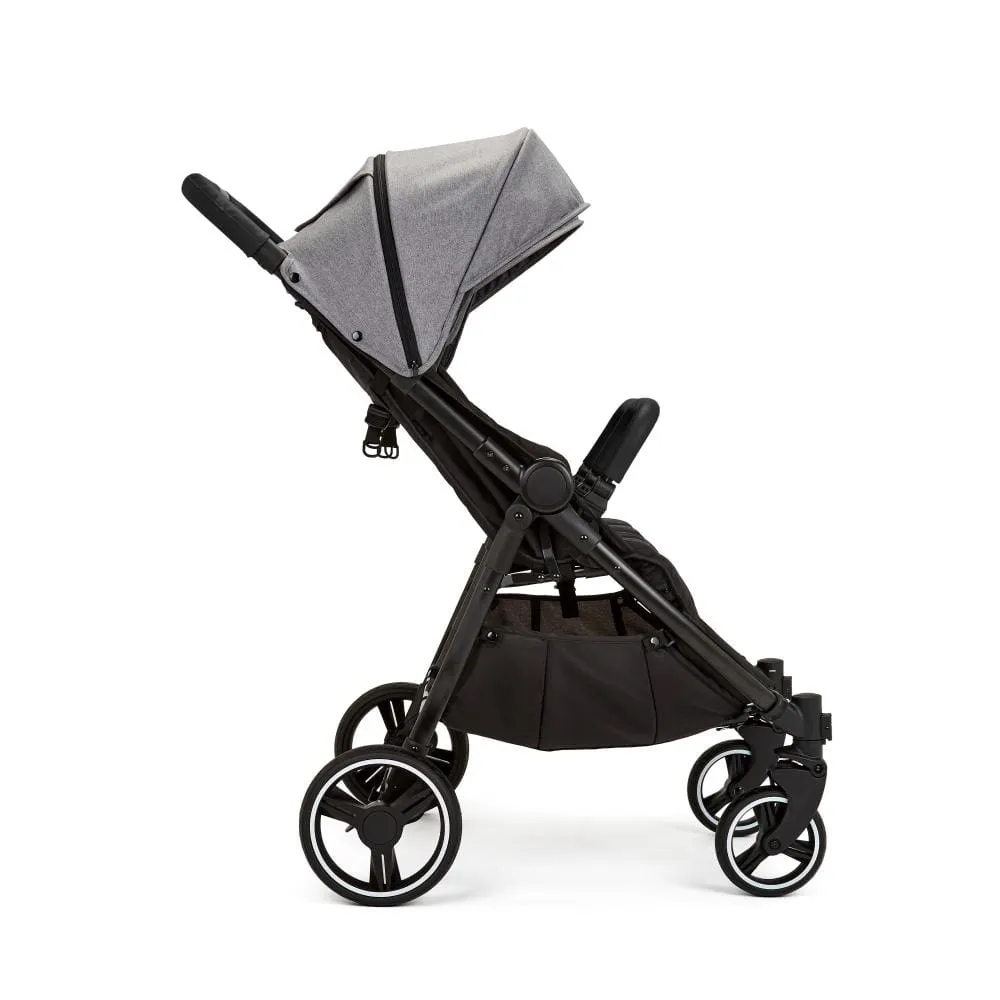 Ickle Bubba Venus Double Stroller Black / Space Grey / Black