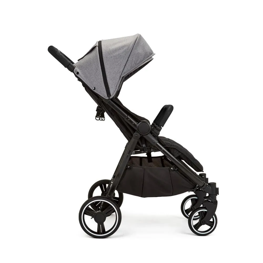 Ickle Bubba Venus Double Stroller Black / Space Grey / Black