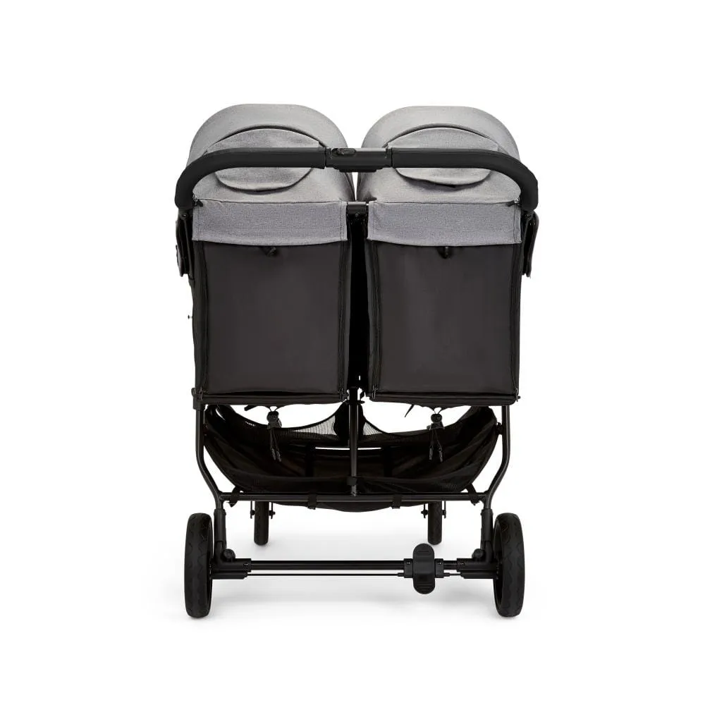 Ickle Bubba Venus Double Stroller Black / Space Grey / Black