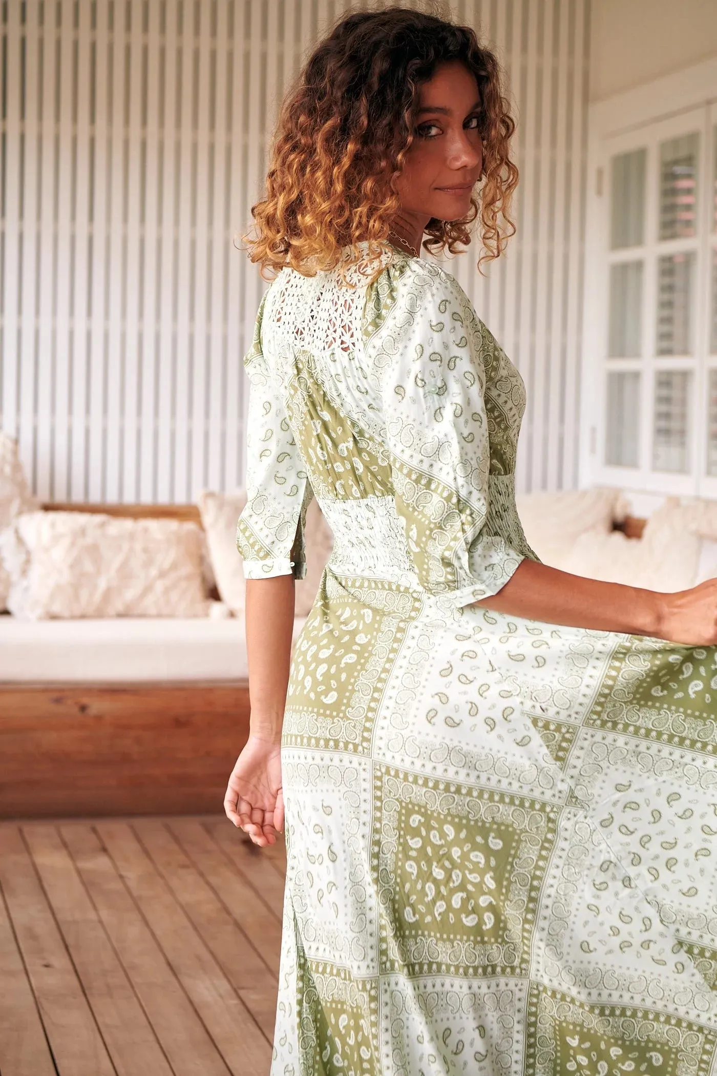 Indiana Maxi Dress - Thyme Collection