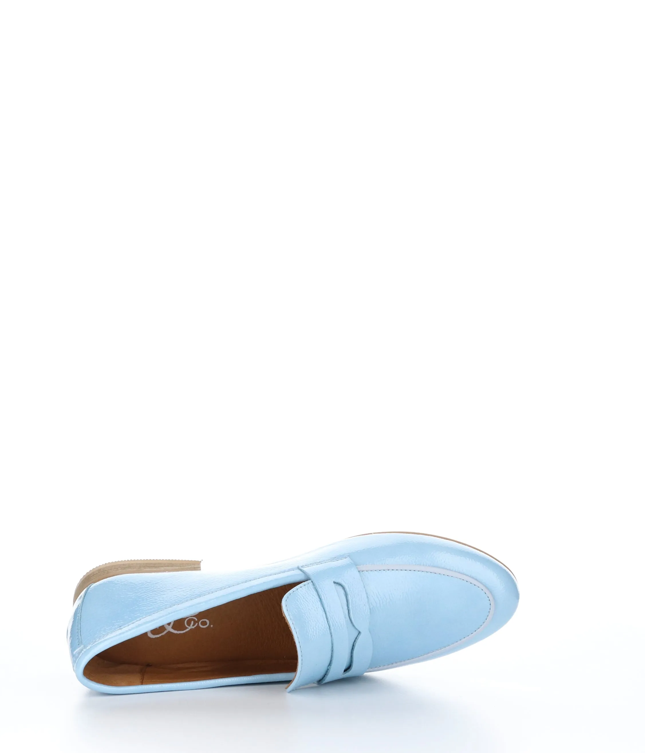 JENA BLUE Round Toe Shoes