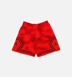 Jordan Heritage Diamond Short Womens Shorts - Bright Crimson/Black