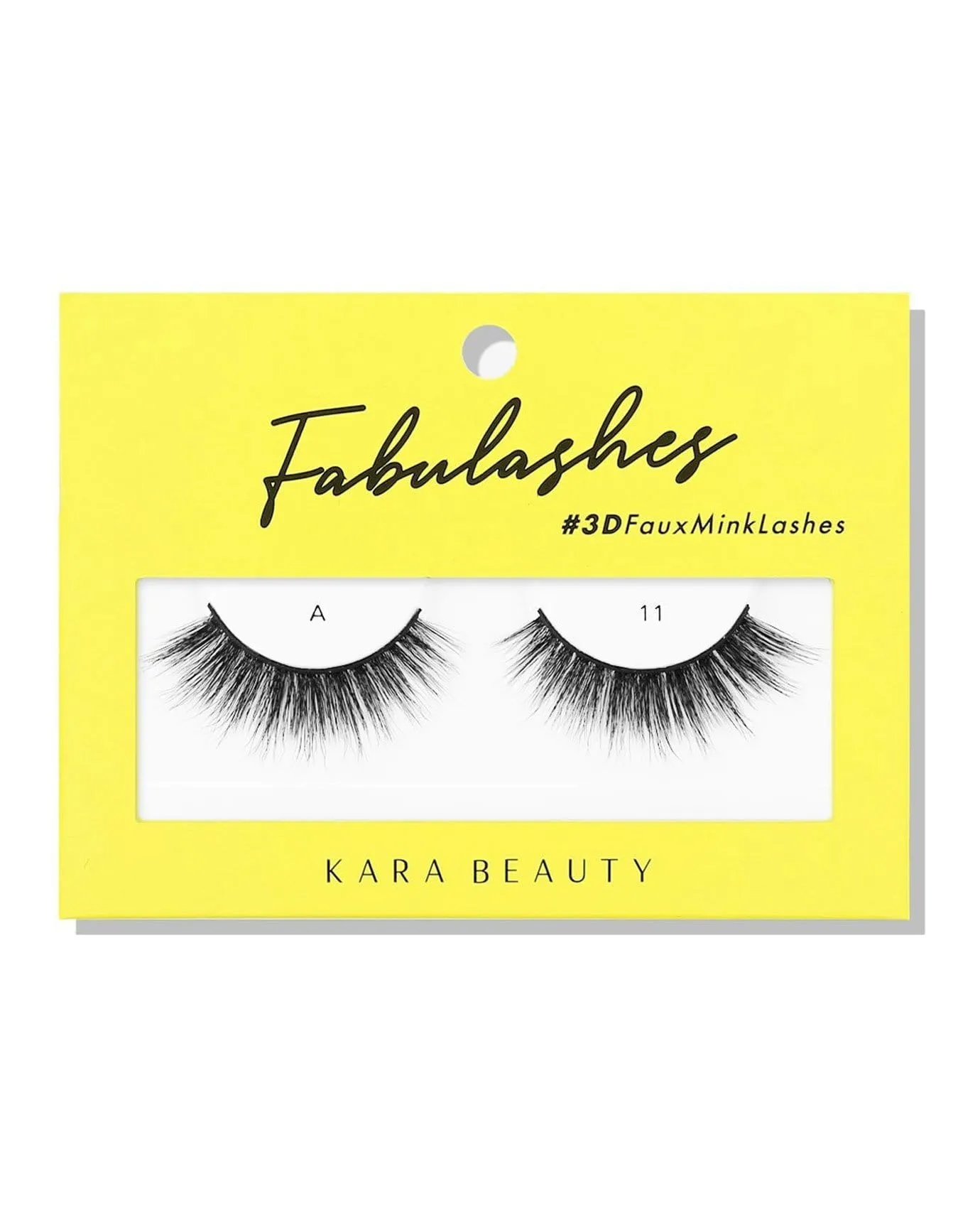 Kara Beauty 3D Faux Mink Eyelashes-A11