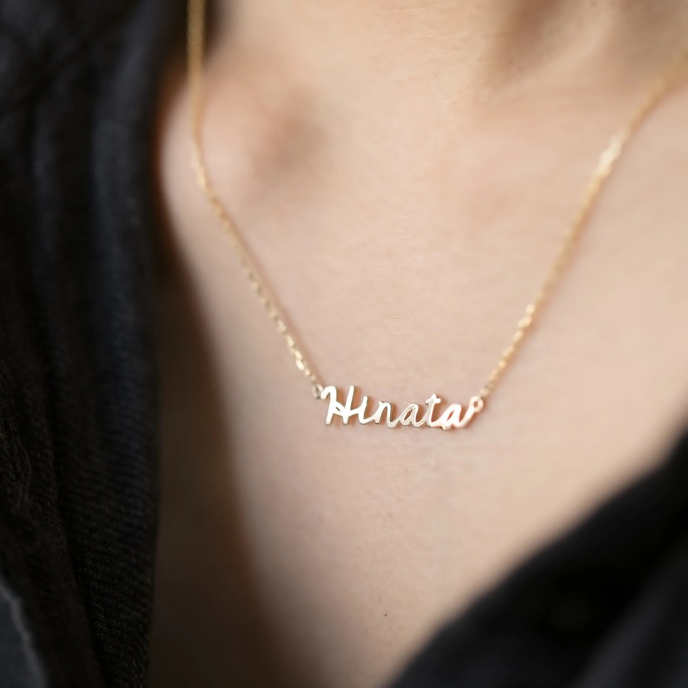 Kids Custom Script Name Necklace