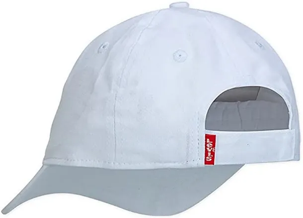 Levi's Kids Batwing Logo boy's peaked hat 9A8329-001 white