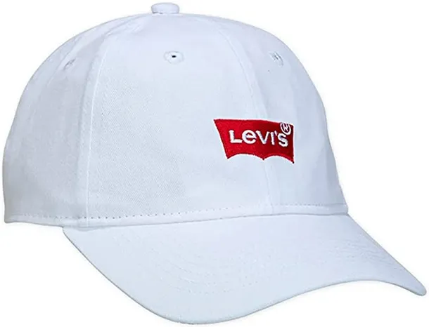 Levi's Kids Batwing Logo boy's peaked hat 9A8329-001 white