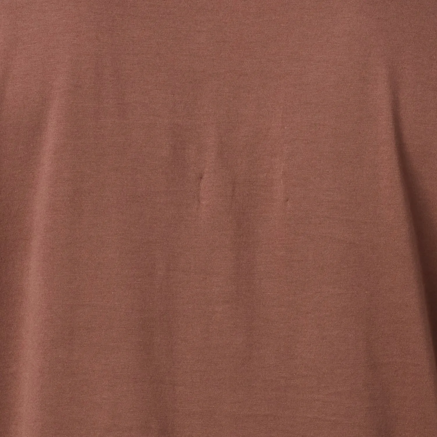 Long Sleeve Pima Cotton Tee :: Dark Brown