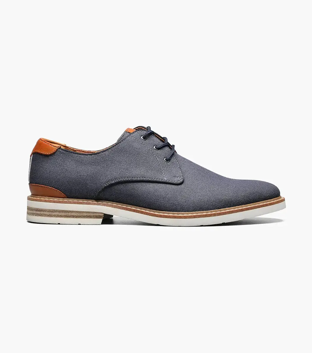 Men's Highland Canvas Plain Toe Oxford