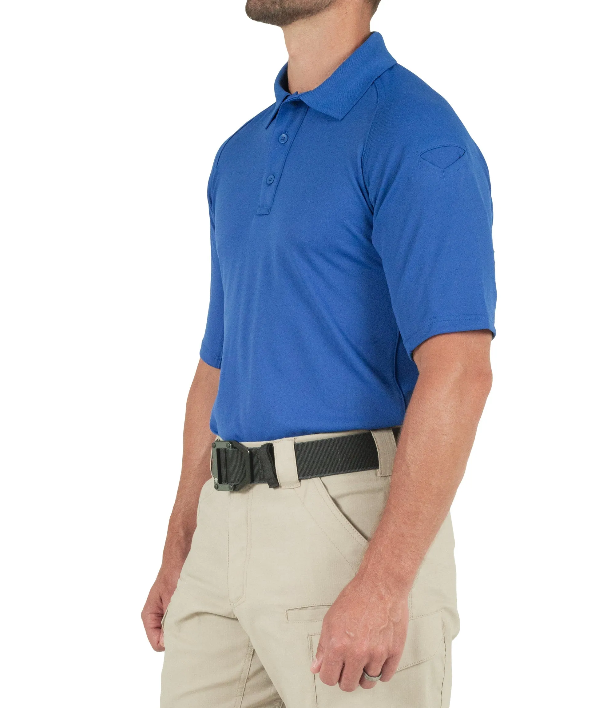 Men's Performance Short Sleeve Polo / Academy Blue