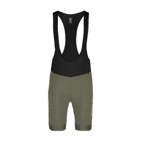 Mens Pro Bib - Olive White