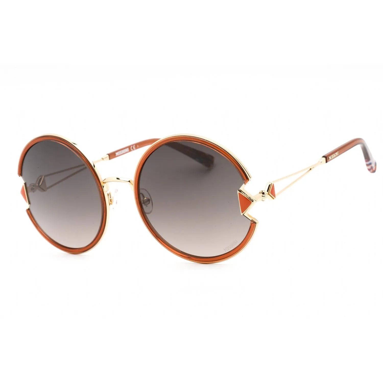 Missoni MIS 0074/S Sunglasses GOLD BRWN/BROWN SF Women's