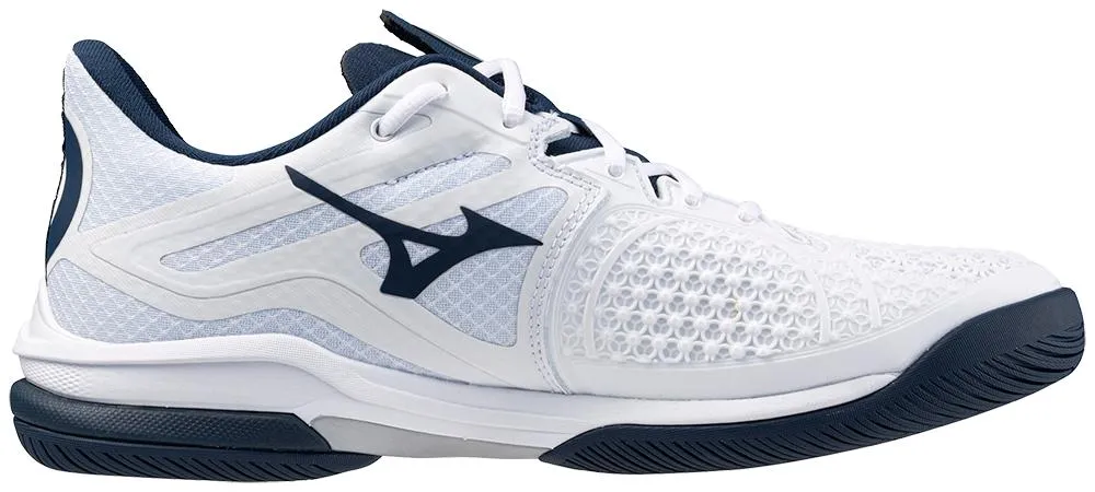 Mizuno Men's Wave Exceed Tour 6 AC - White/Dress Blue