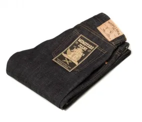 Momotaro Jeans - 0605-82 Texture Denim 16oz GTB Black Stripe