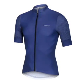 Nuckily MG054 Short Sleeve Cycling Jersey - Blue