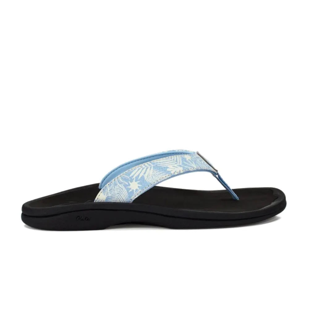 Olukai Women's Ohana - Pale Blue/Black