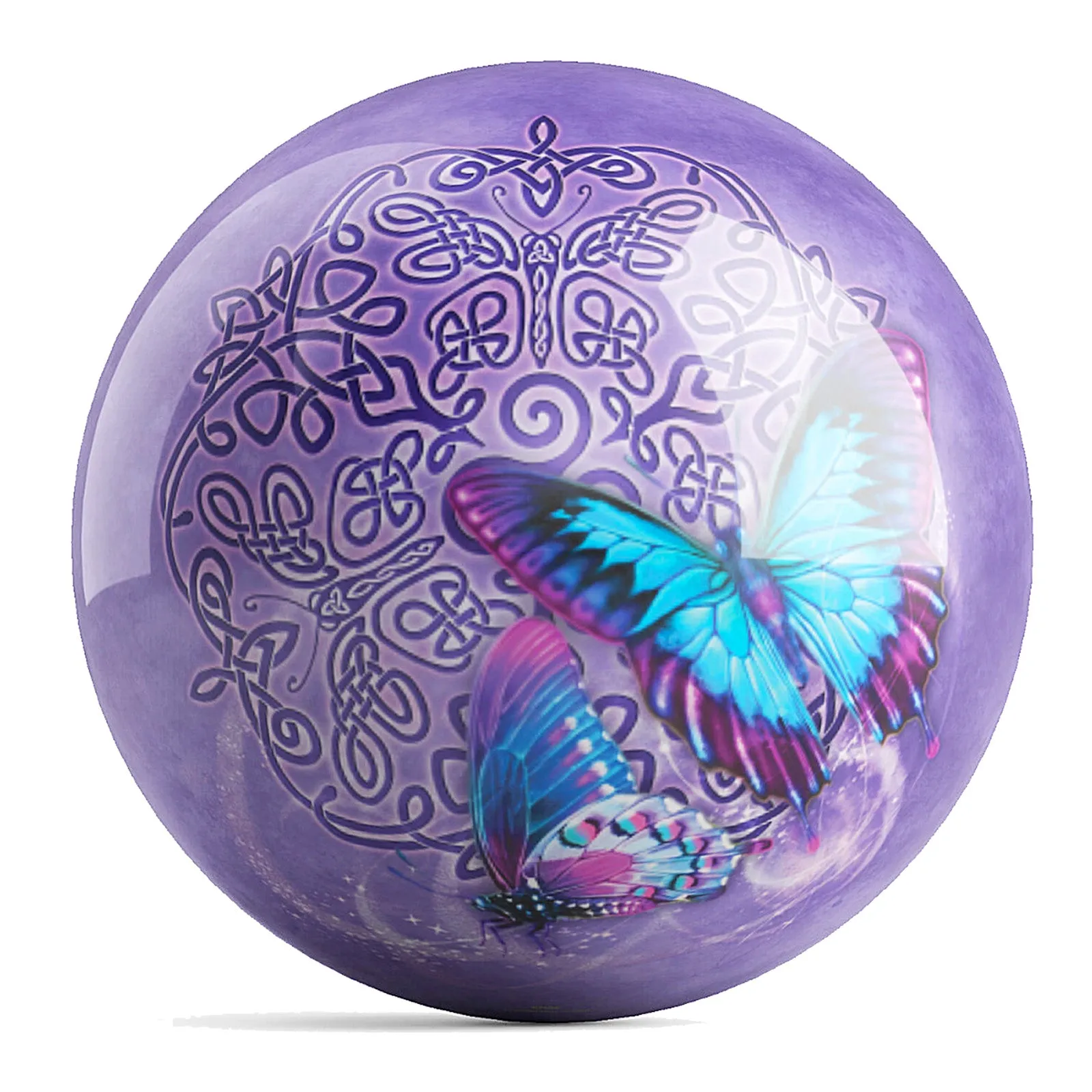 OnTheBallBowling Celtic Butterfly Ball Bowling Ball by Brigid Ashwood