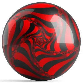 Ontheballbowling Red Zone Bowling Ball by Stan Ragets