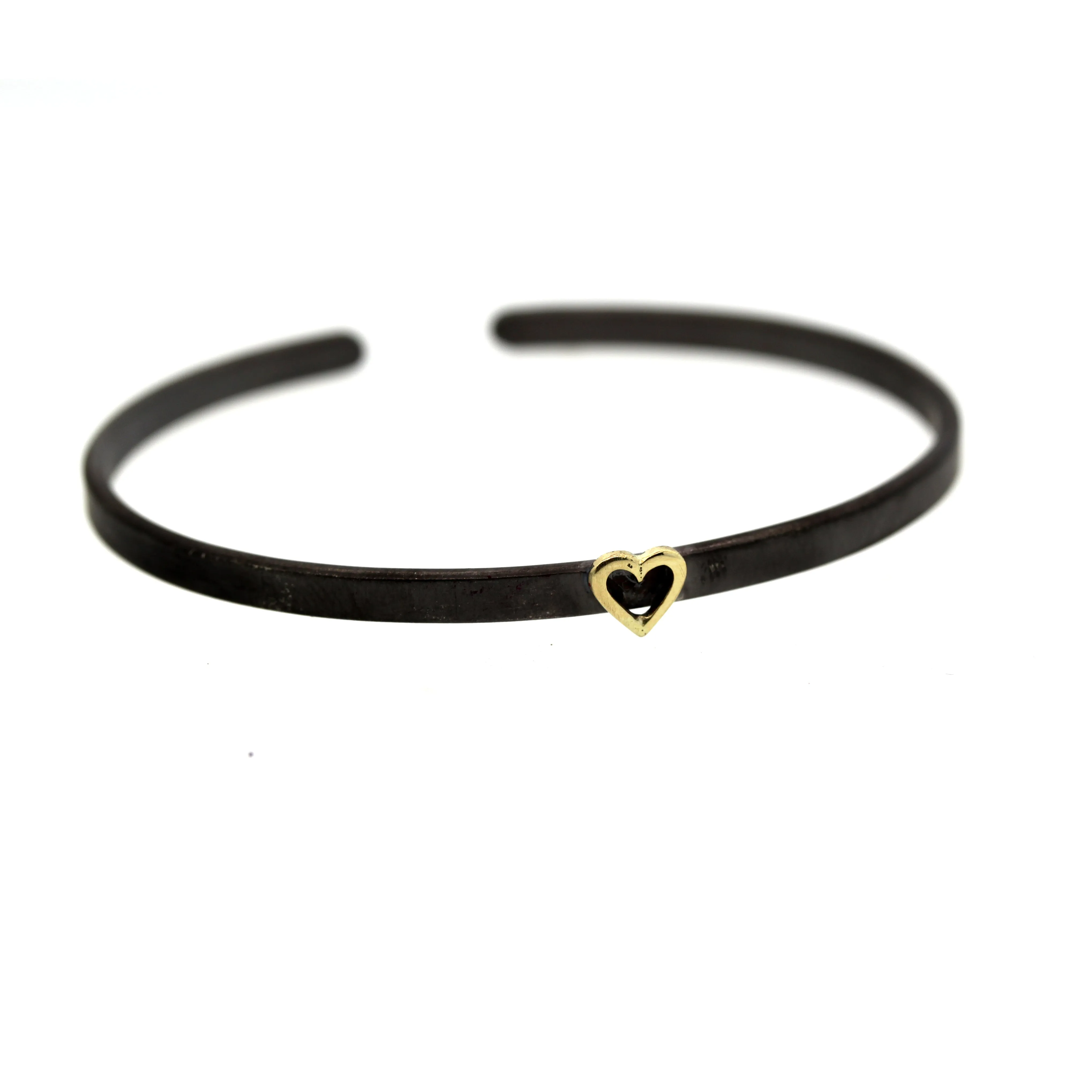 Open Heart Cuff Bracelet