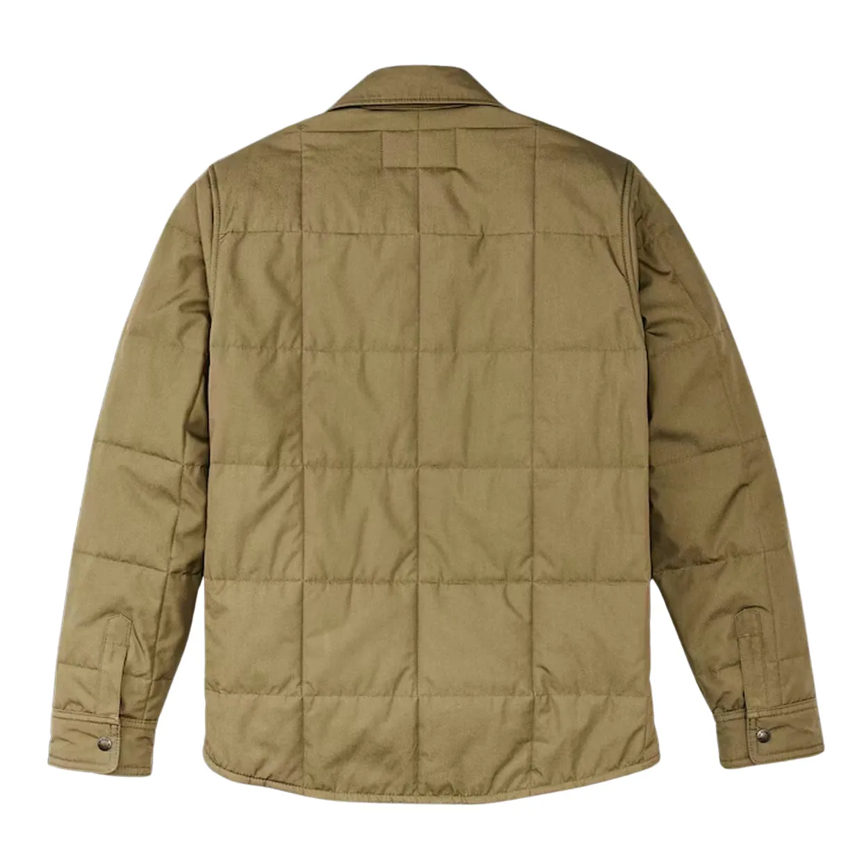 Overshirt Uomo Filson Cover Cloth Quilted Jac-shirt Verde