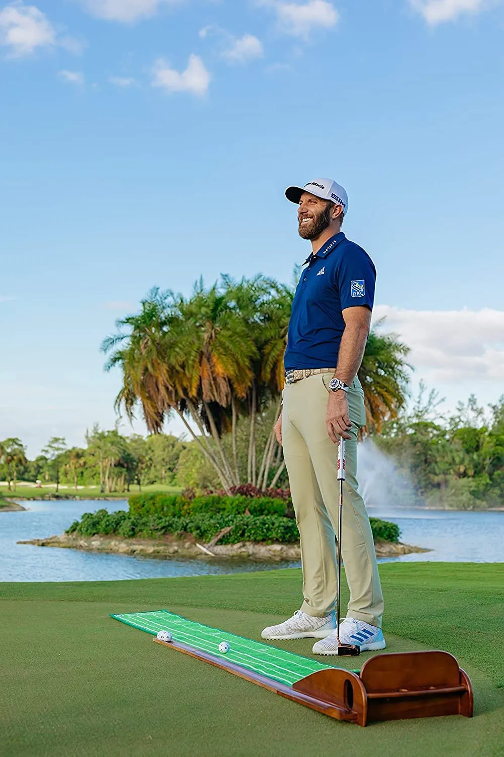 Perfect Putting Mat - Dustin Johnson - Standard Edition