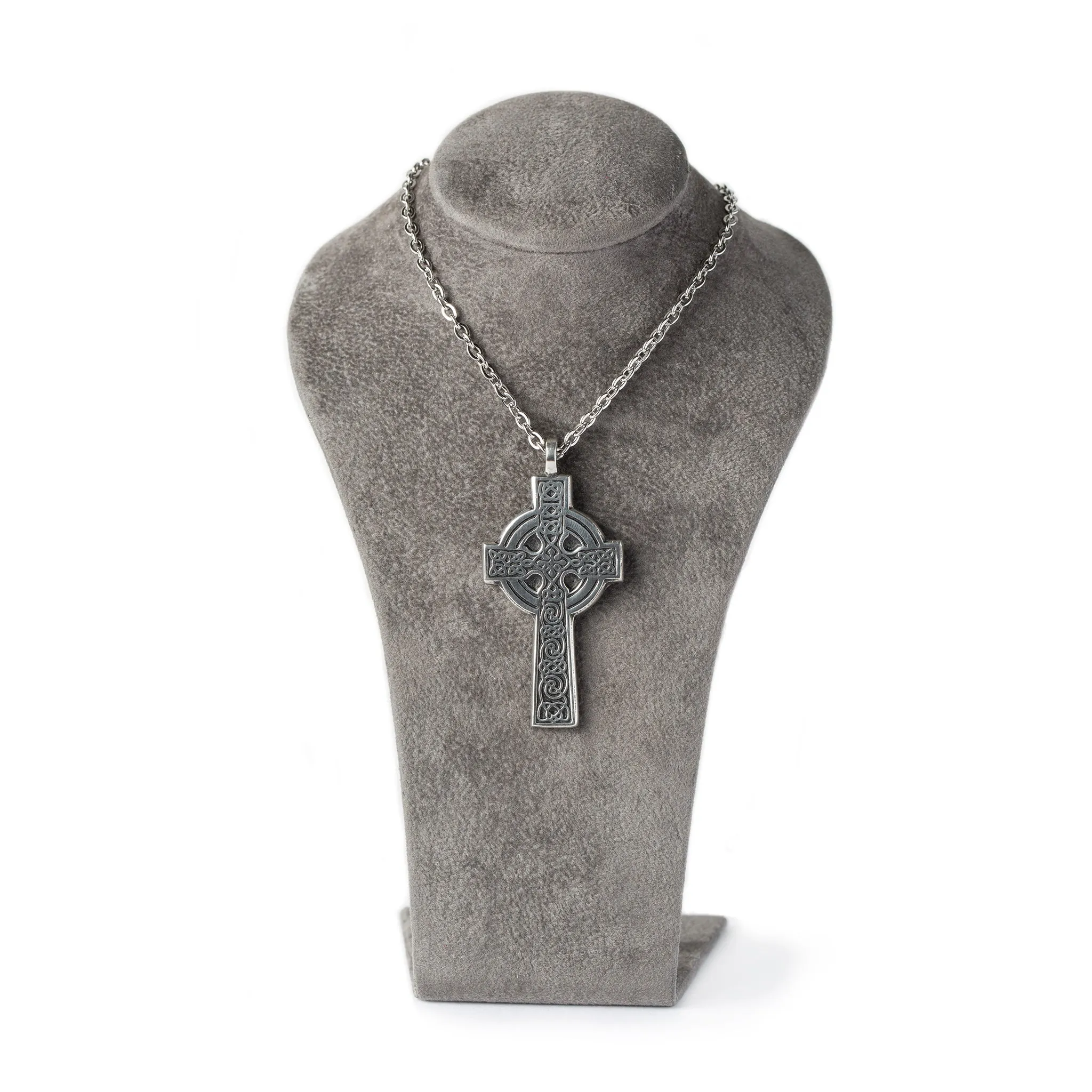 Pewter Celtic Cross