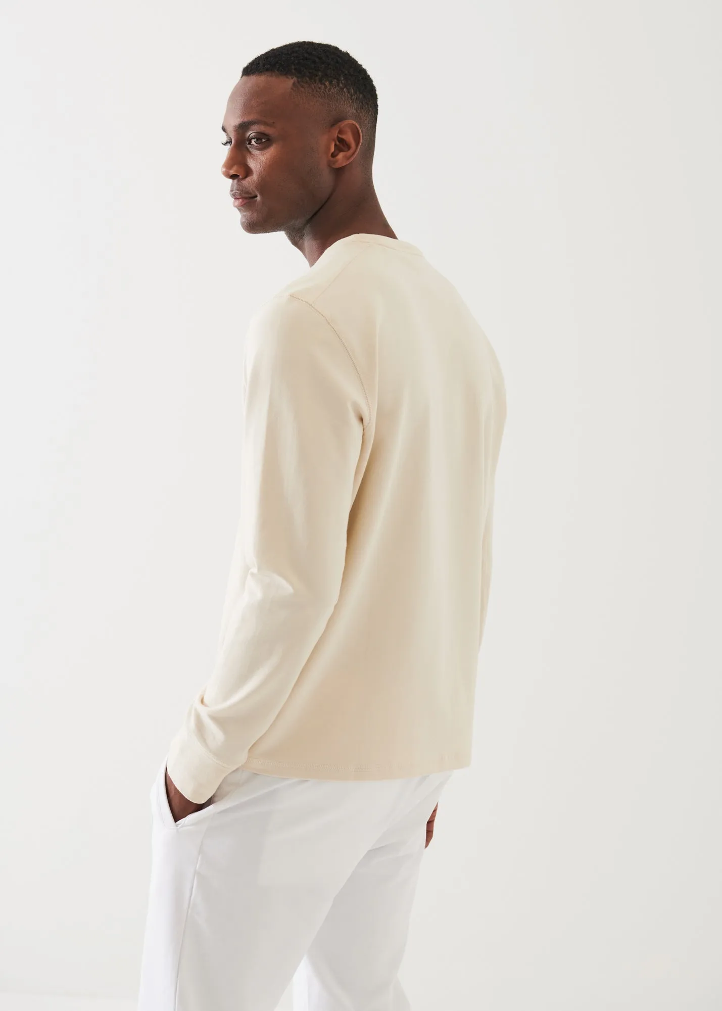 PIMA COTTON FRENCH TERRY SWEATSHIRT