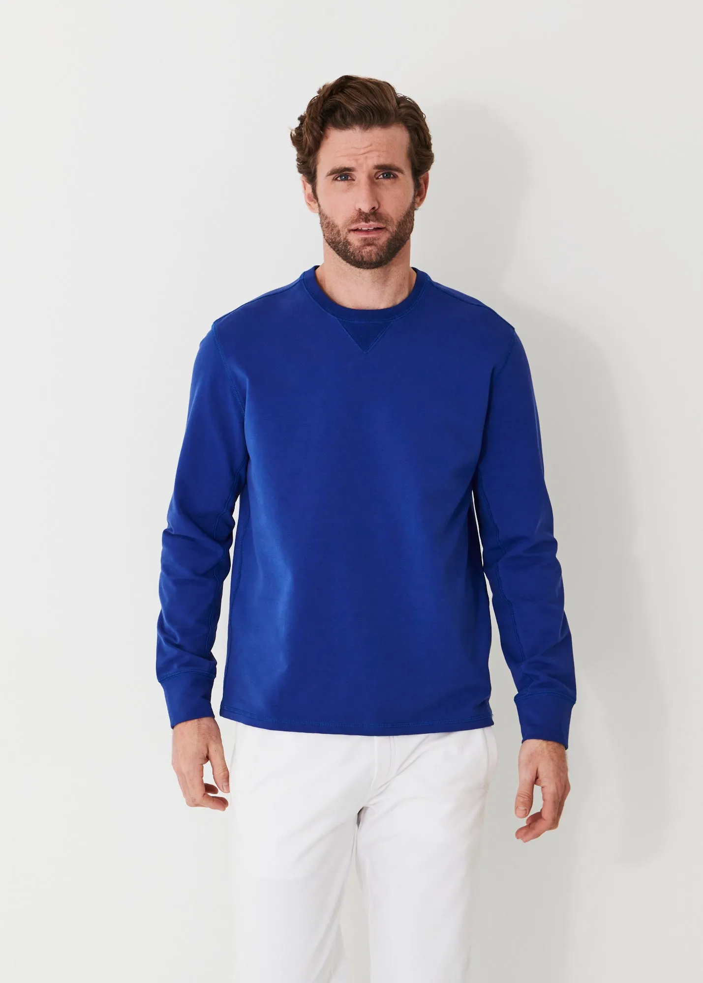 PIMA COTTON FRENCH TERRY SWEATSHIRT