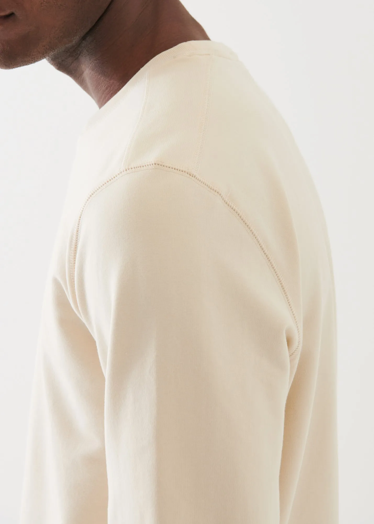 PIMA COTTON FRENCH TERRY SWEATSHIRT