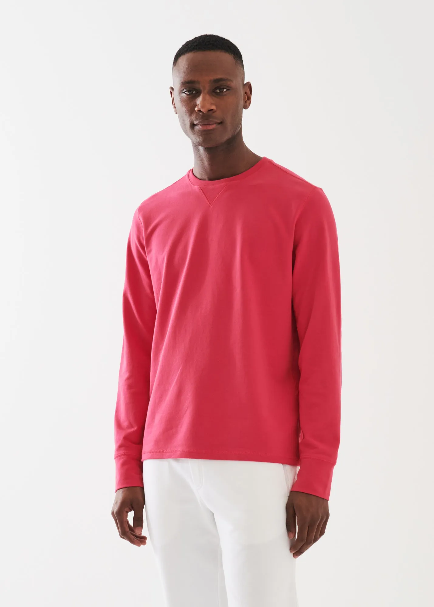 PIMA COTTON FRENCH TERRY SWEATSHIRT