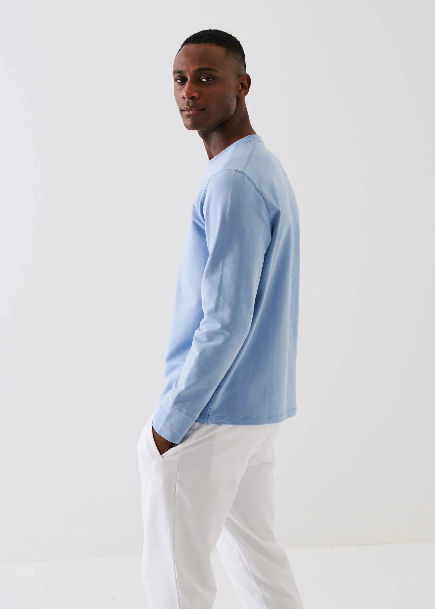 PIMA COTTON FRENCH TERRY SWEATSHIRT