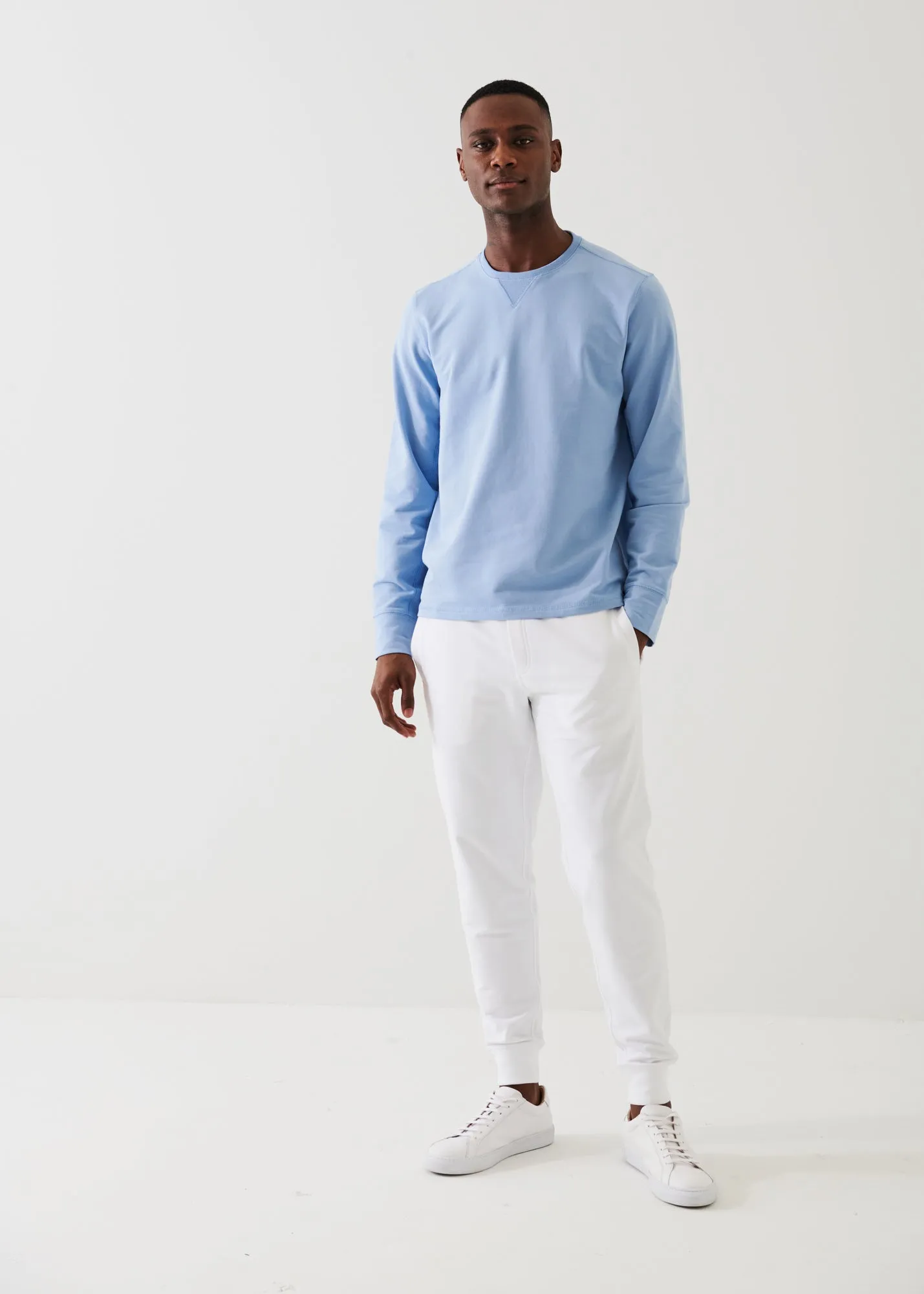 PIMA COTTON FRENCH TERRY SWEATSHIRT