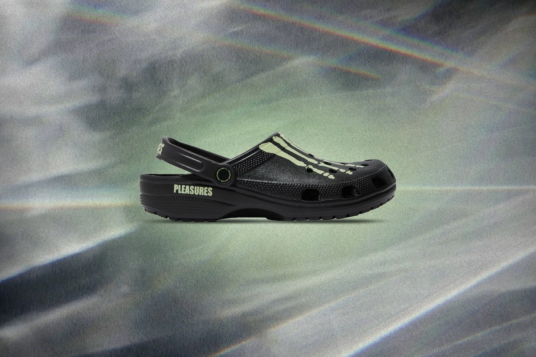 Pleasures x Classic Clog - Black