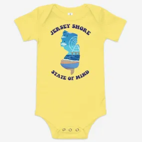 "Jersey Shore State of Mind" Baby Onesie